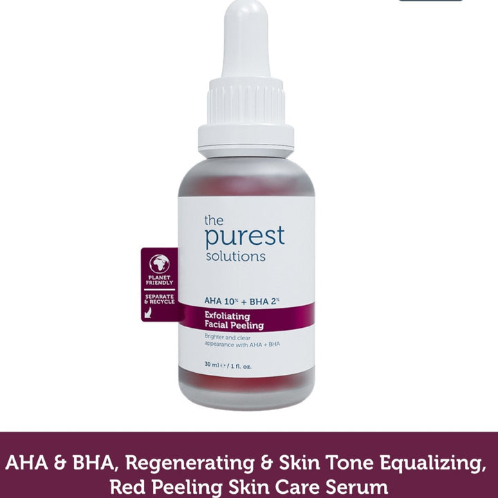 Purest Solutions Exfoliating Facial Peeling AHA %10 + 30 ML