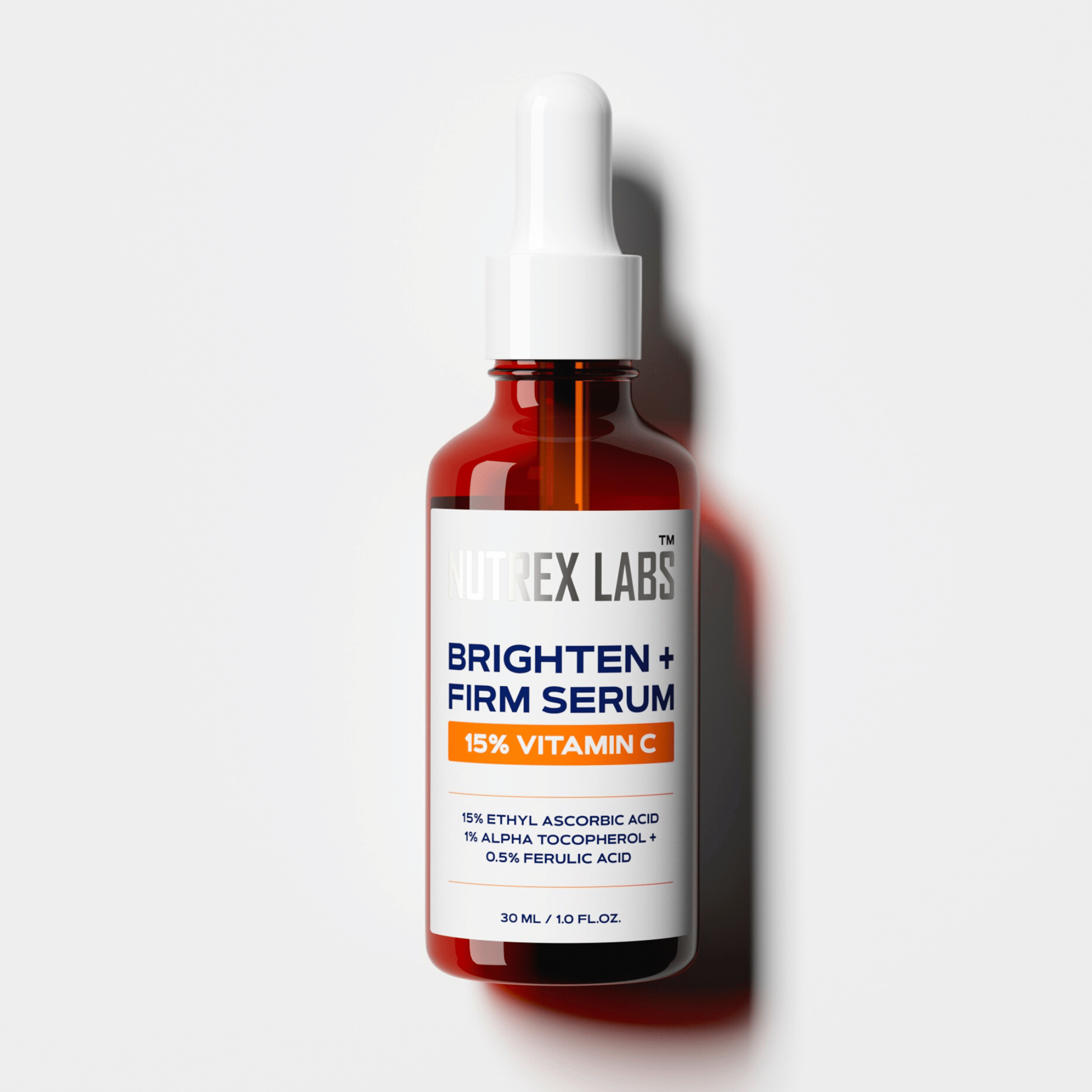 Nutrax Lab Brighten + Firm 15% Vitamin C Serum