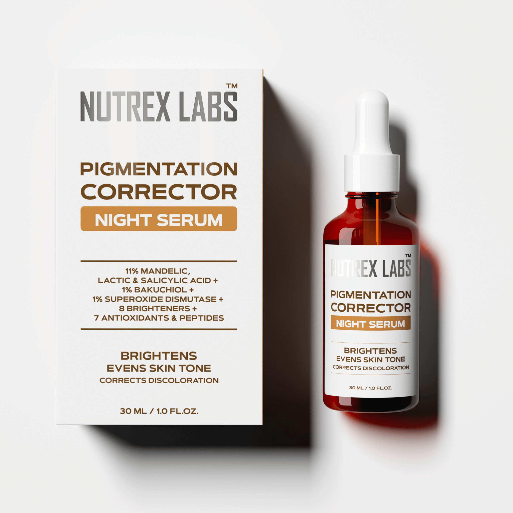 Nutrax Lab Clear & Radiant Duo – Blemish Control & Pigmentation Correction Set