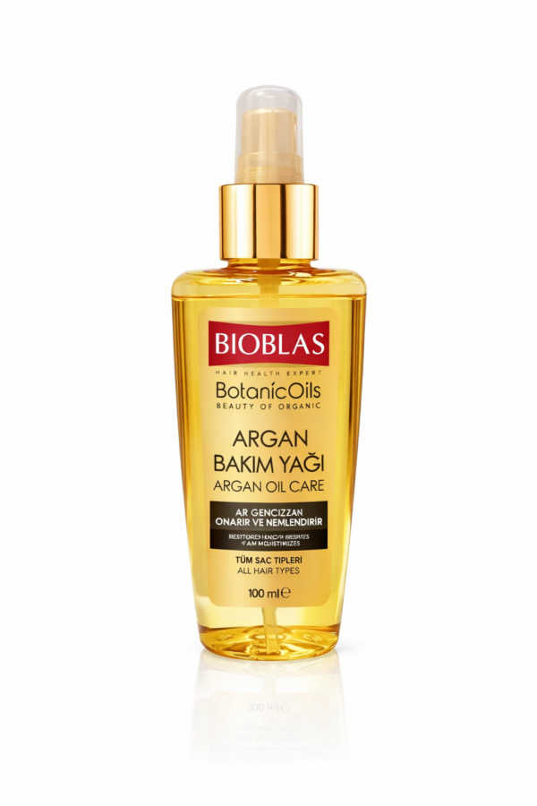 Bioblas Argan Oil 100ml bottle front view