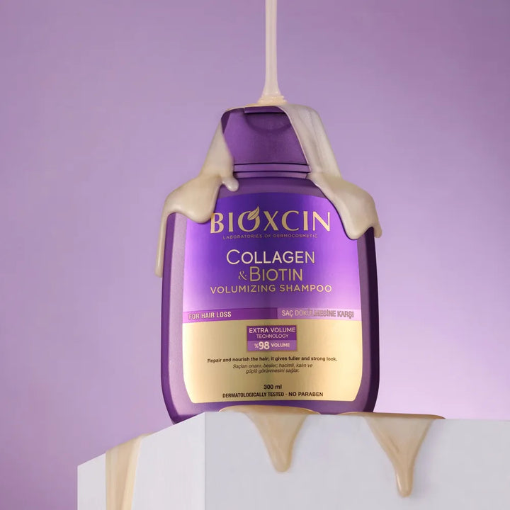 Bioxcin Collagen & Biotin Volumizing Shampoo