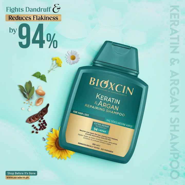 Bioxcin Keratin & Argan Repairing Shampoo