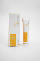 Blossom Sun Screen SPF 100 tube and box for daily skincare routine