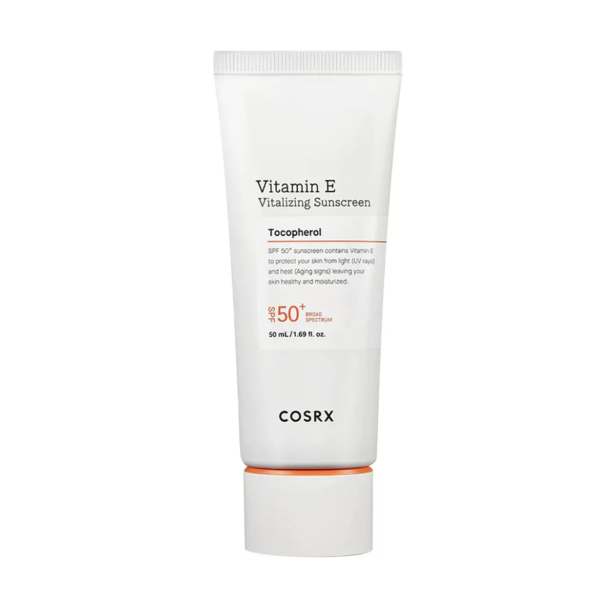 COSRX Vitamin E Vitalizing Sunscreen Tocopherol SPF 50+ 50ml