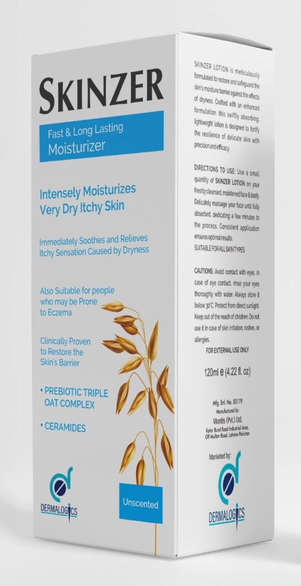 If you are searching for the best moisturizer for dry skin in Pakistan, your ultimate solution is here: Dermalogics Skinzer Moisturizer. This advanced formula is designed to deliver fast absorbing face moisturizer benefits while ensuring long lasting skin hydration cream results that your skin deserves. Unlike ordinary creams, this lightweight non-greasy moisturizer provides 24-hour hydration without leaving any sticky residue, making it perfect for everyday use by both men and women.