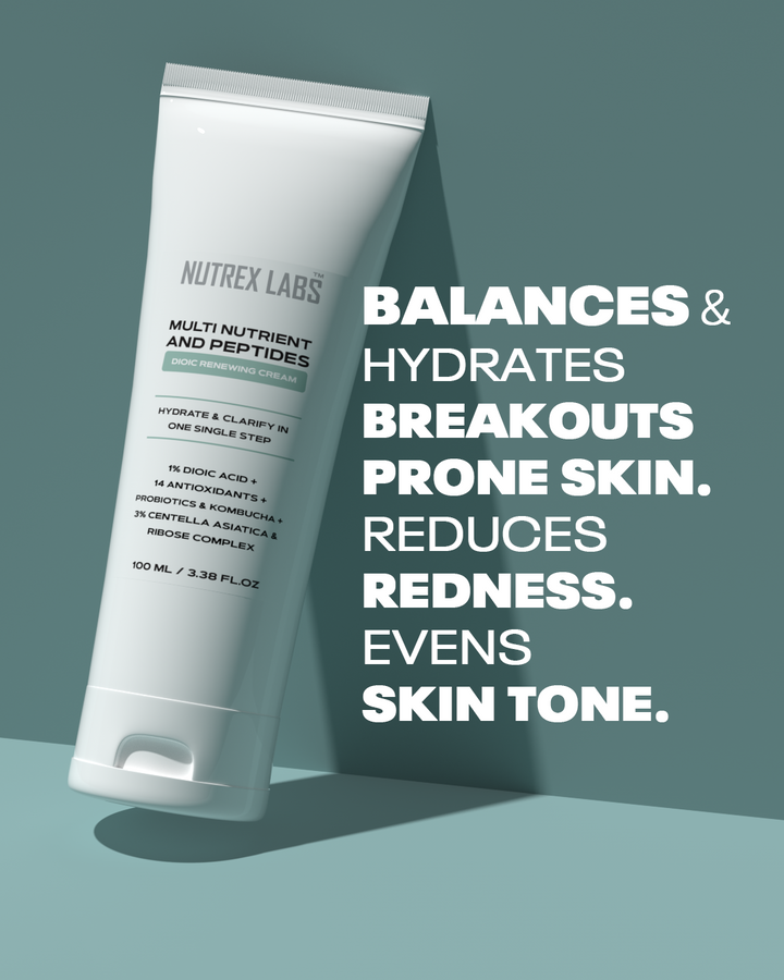Nutrax Lab Multi Nutrient and Peptides Dioic Renewing Cream