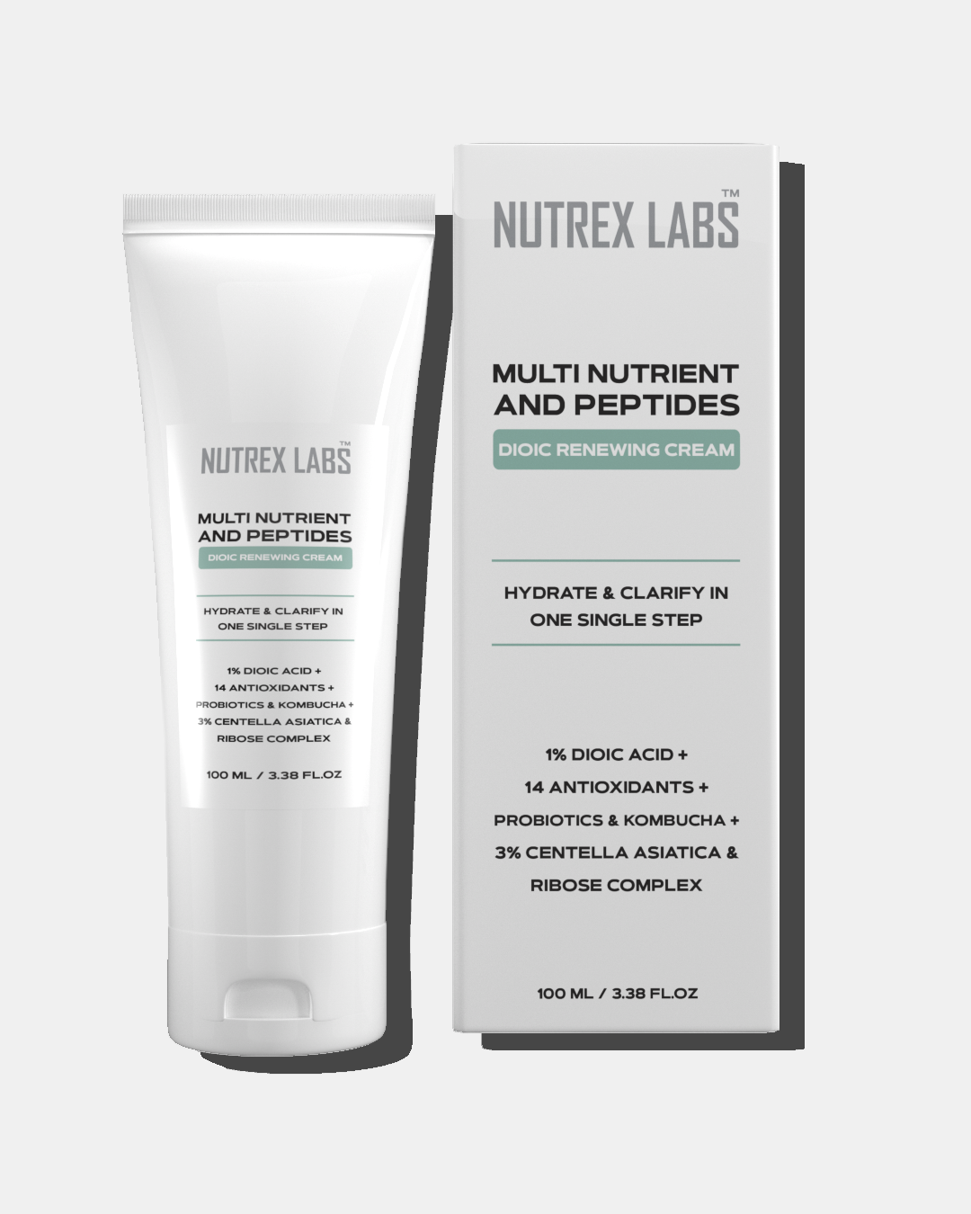 Nutrax Lab Glow & Refine Duo – Dioic, Peptides & Niacinamide Power Pair!