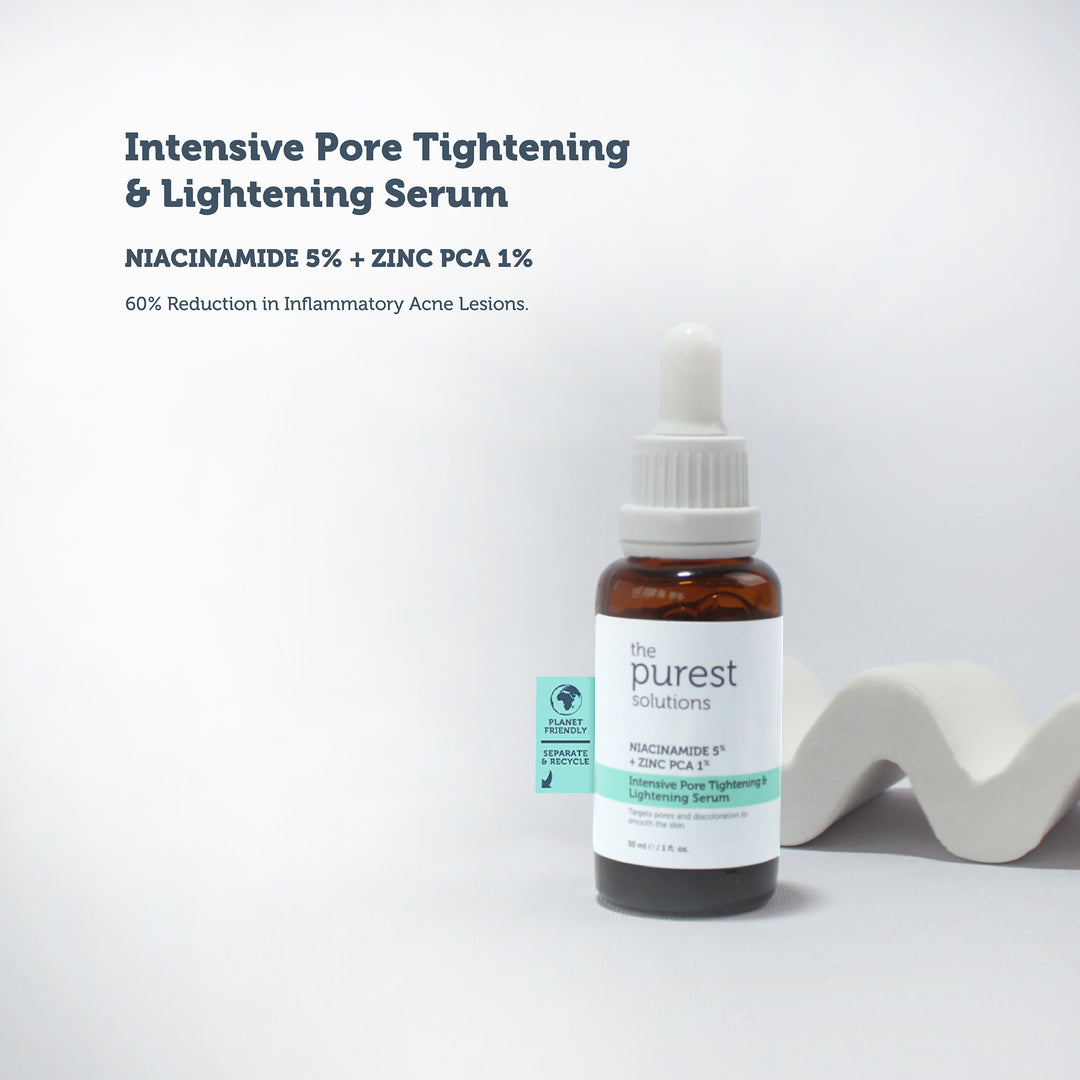 Purest Intensive Pore Tightening & Lightening Serum Niacinamide %5 + Zinc Pca %1