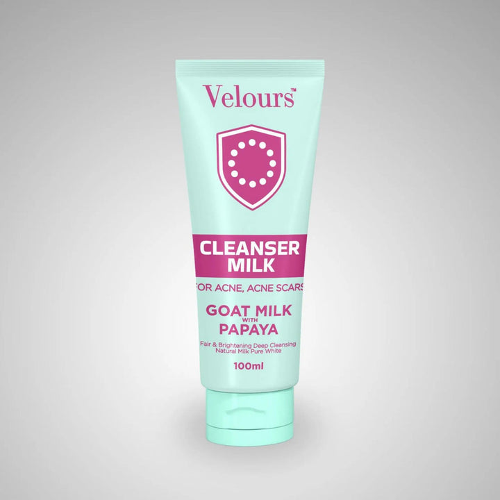 Velours Goat Milk Papaya Face Wash Cleanser Milk 30g in Pakistan