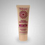 Velours tinted sunscreen for oily and combination skin