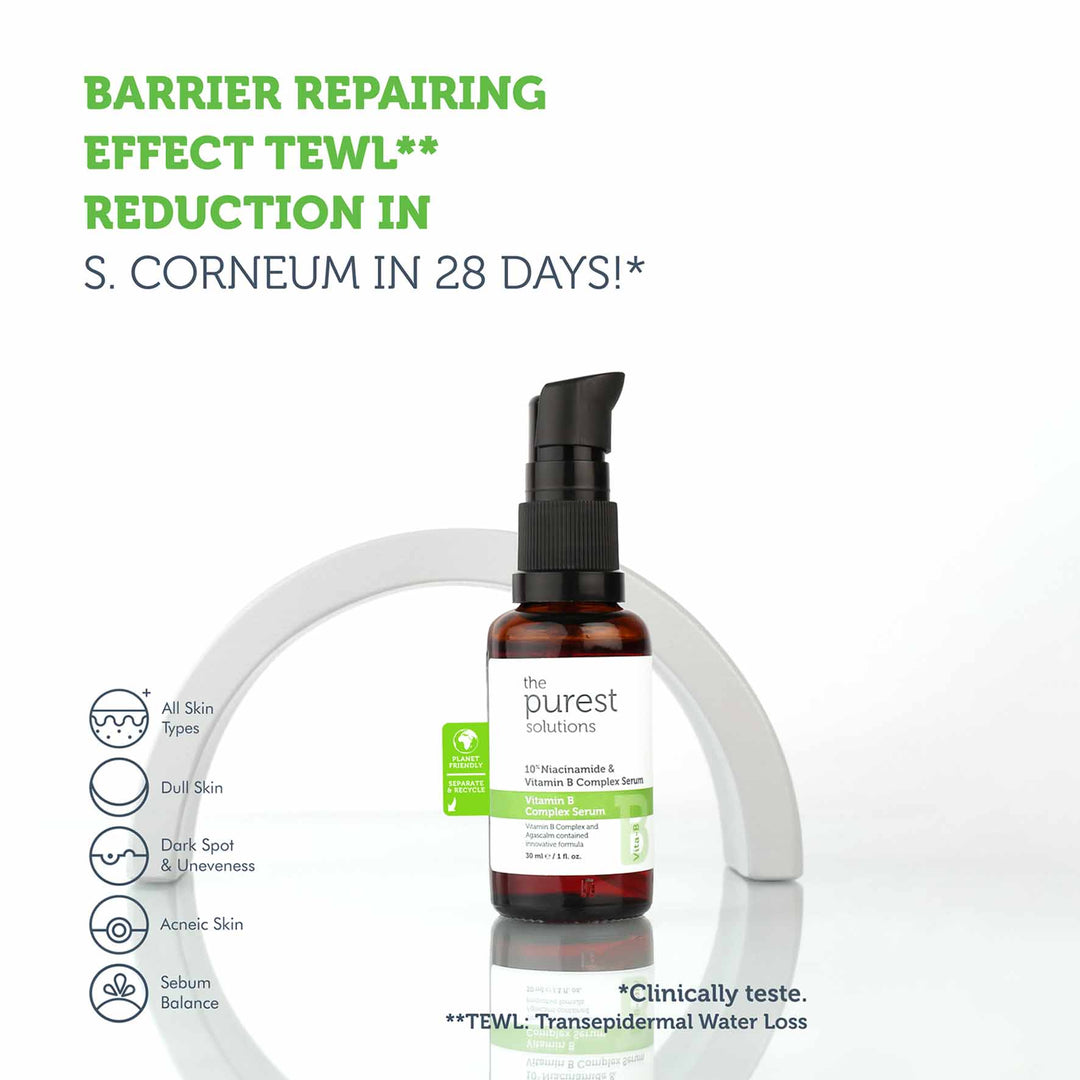 The Purest Solutions Vitamin-B Niacinamide %10 + Vitamin B Complex