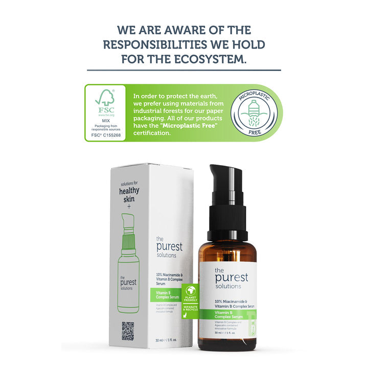 The Purest Solutions Vitamin-B Niacinamide %10 + Vitamin B Complex