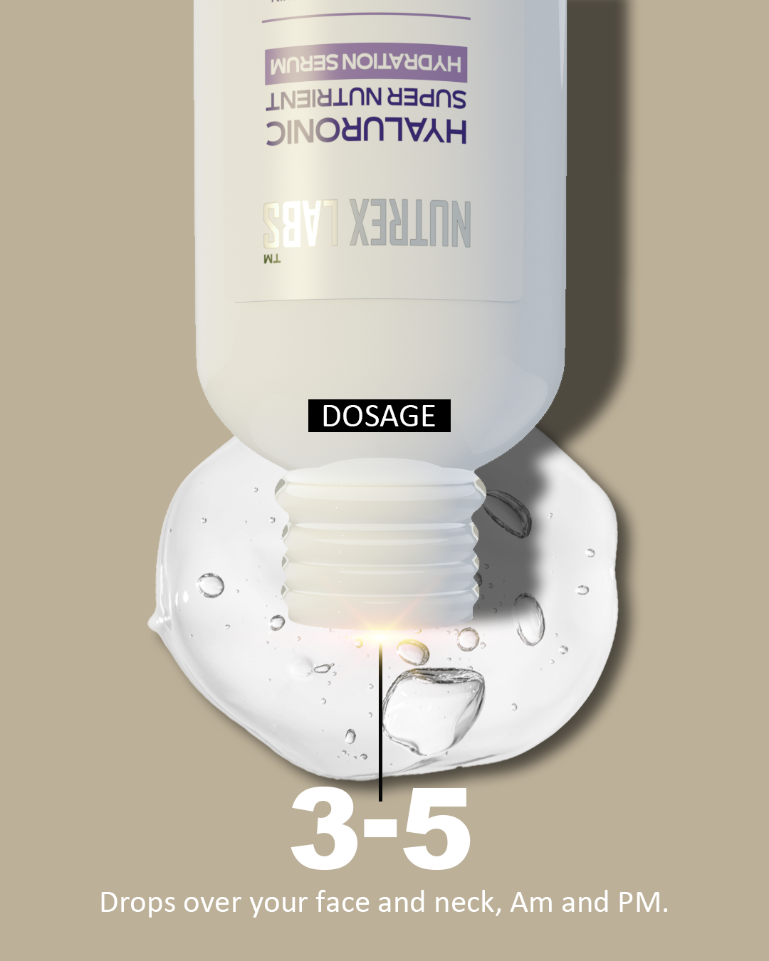 Nutrax Lab Hyaluronic Super Nutrient Hydration Serum