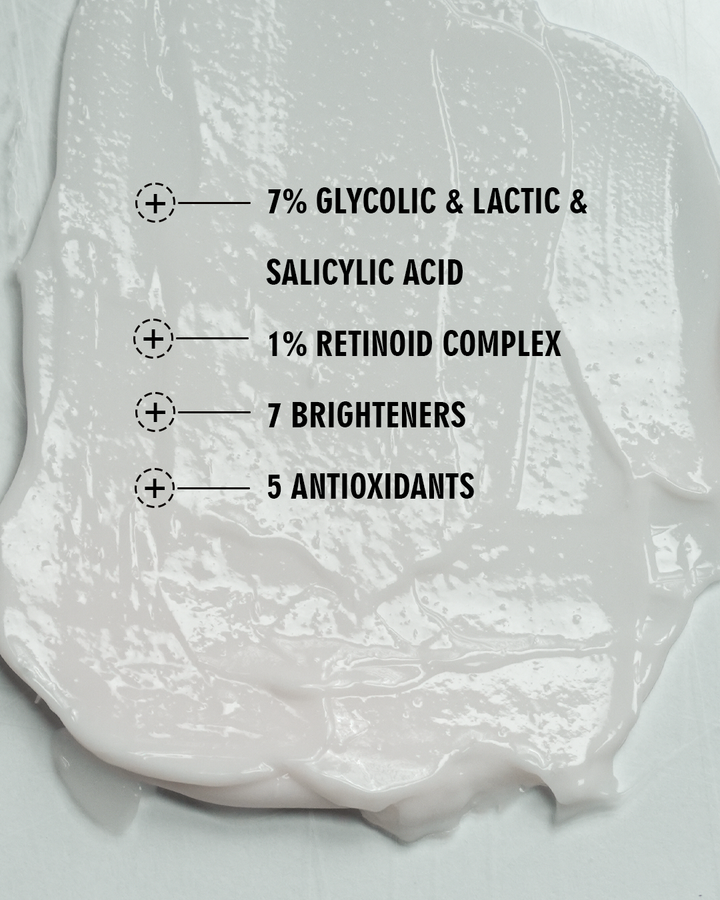 Nutrax Lab Multi Acids & Retinoid Brightening Sleeping Facial